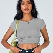 Slim Fit Ribbed Tee