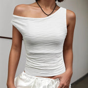 Slim Fit Off-Shoulder Top