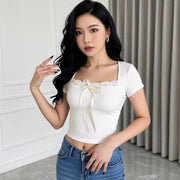 Lace Trim Top