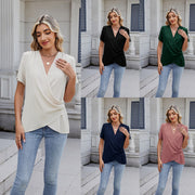 V-Neck Pullover Tee