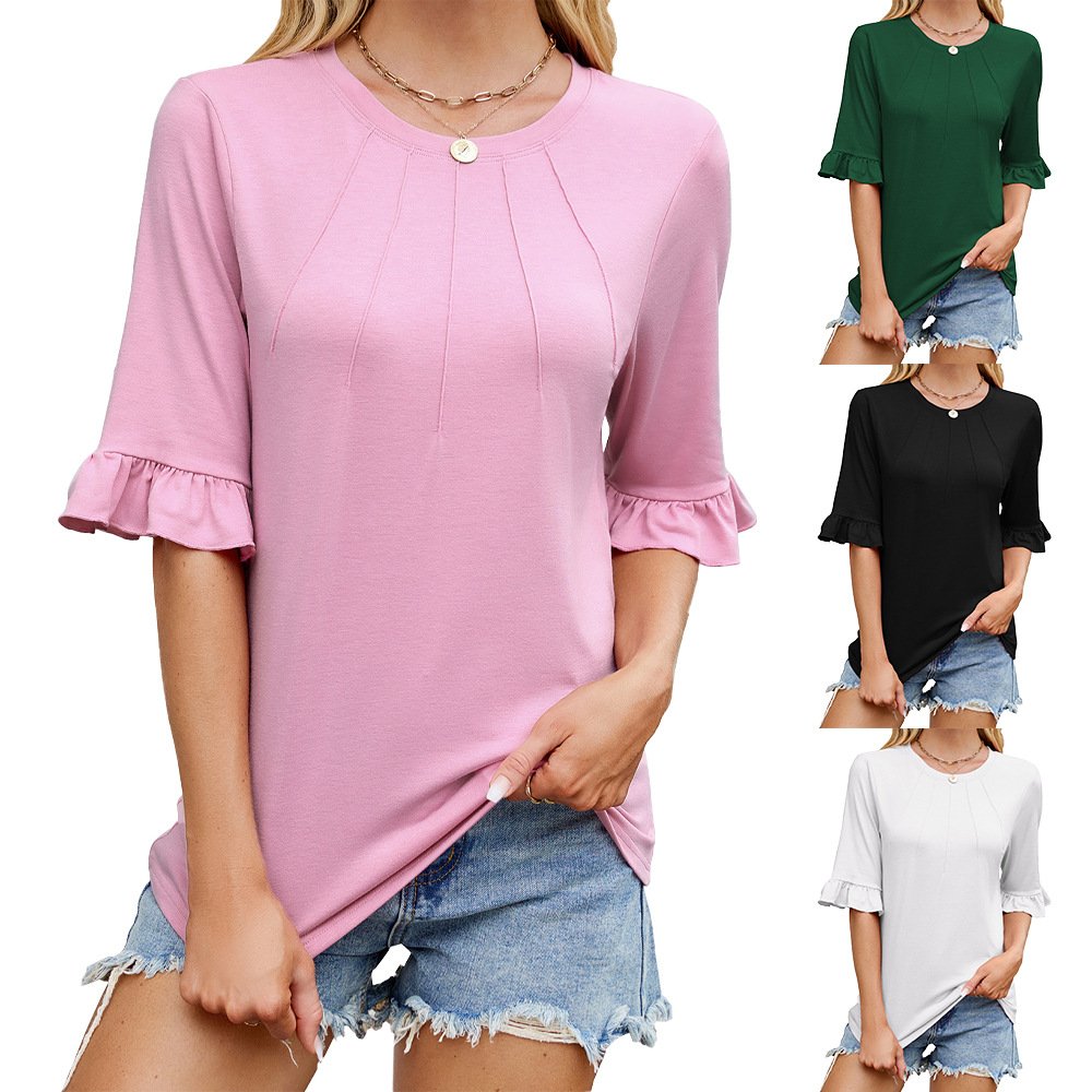 Elegant Ruffle Top