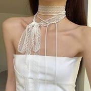Lace Bow Belt & Hairband