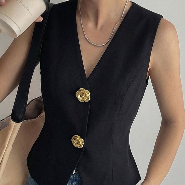 Slim Fit Vest Top