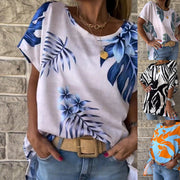 Loose Fit Short Sleeve T-Shirt for Women