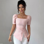 Elegant Puff Sleeve Top