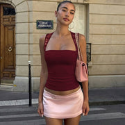 Sexy Lace Patchwork Tank Top for Women