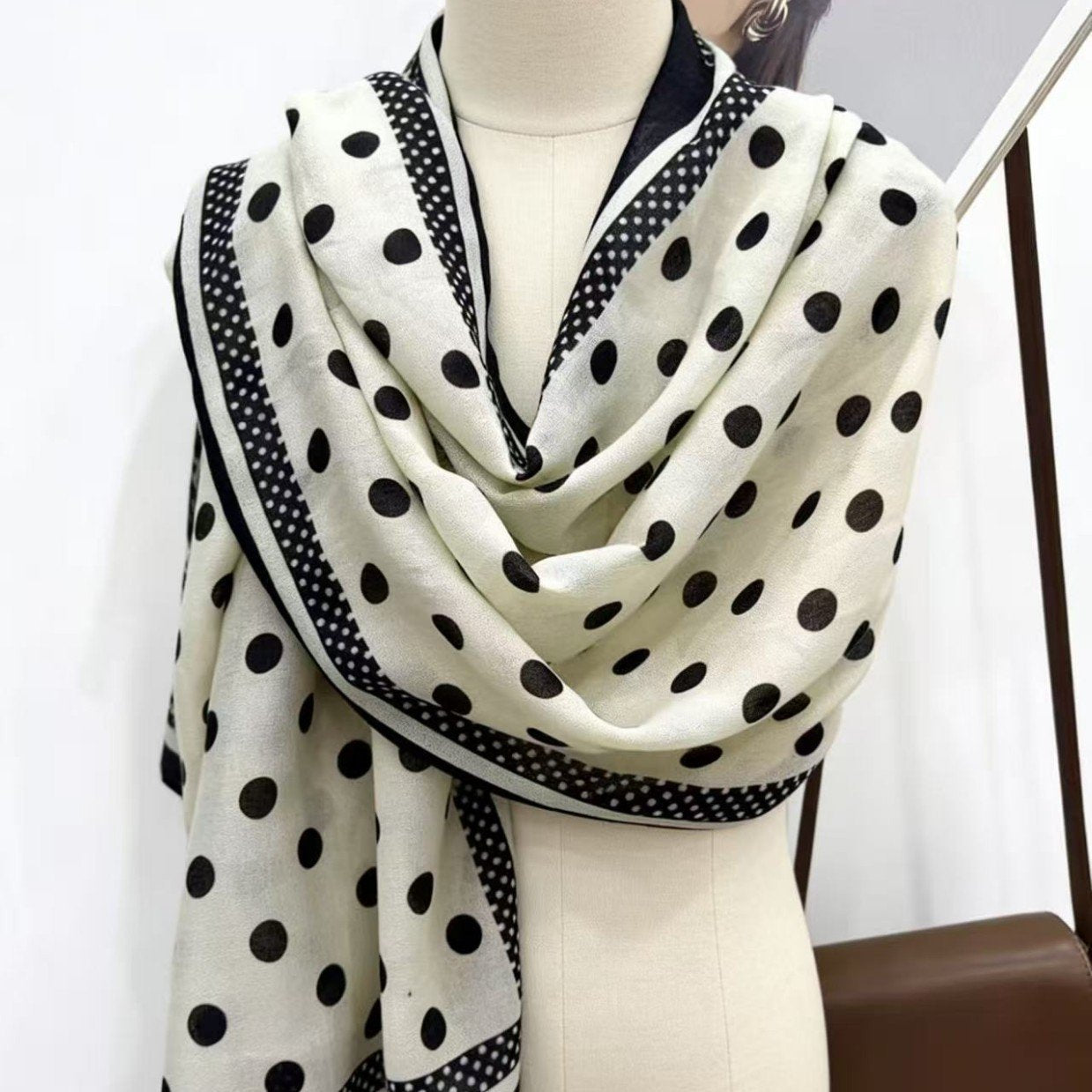 Long Scarf for Women, Versatile Shawl Wrap