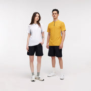High-End Color-Block Crewneck T-Shirt for Women
