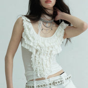 Soft Ruffle Camisole for Women
