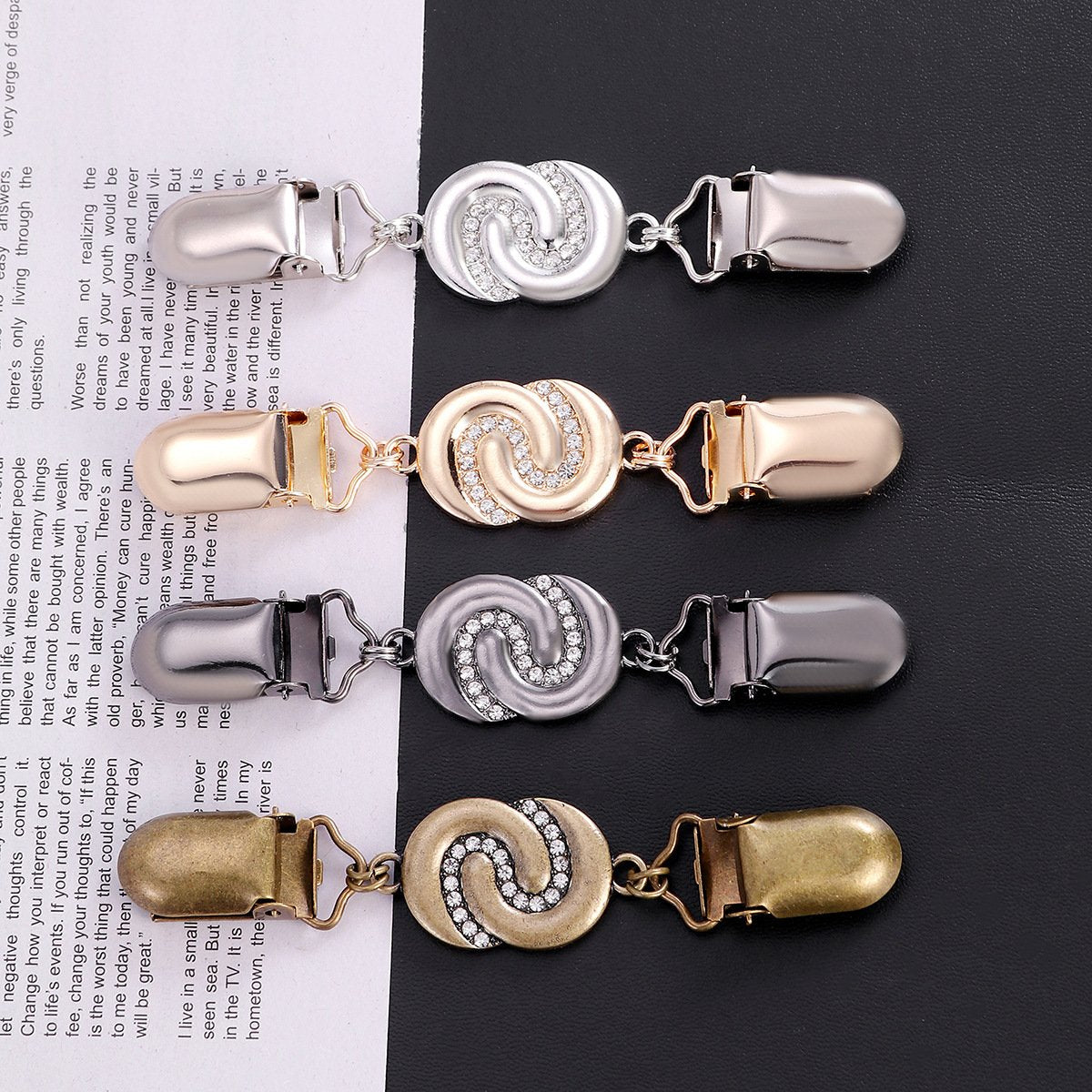 Waist Secure Fastener with English Letters Design