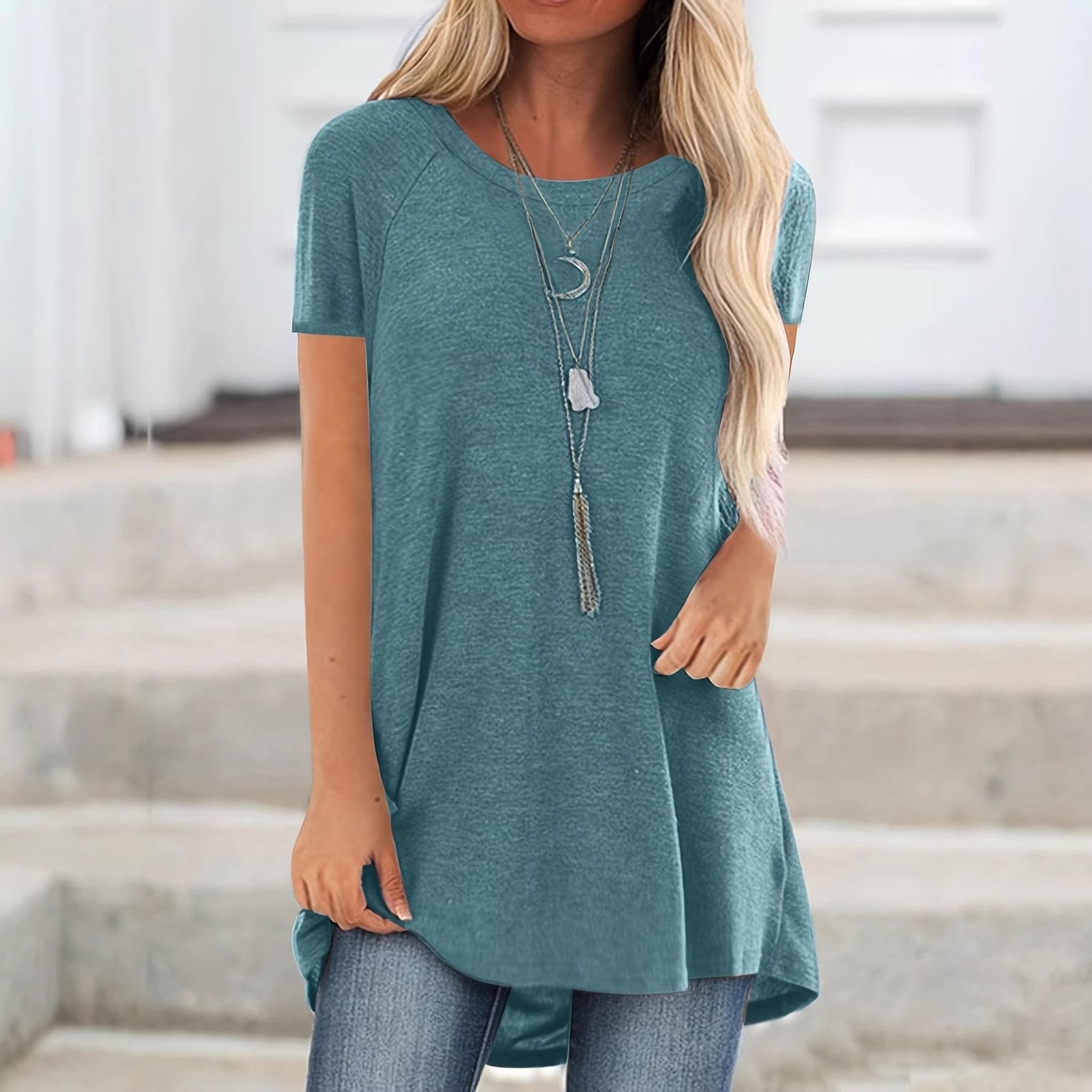 Women's Loose Fit Short Sleeve T-Shirt