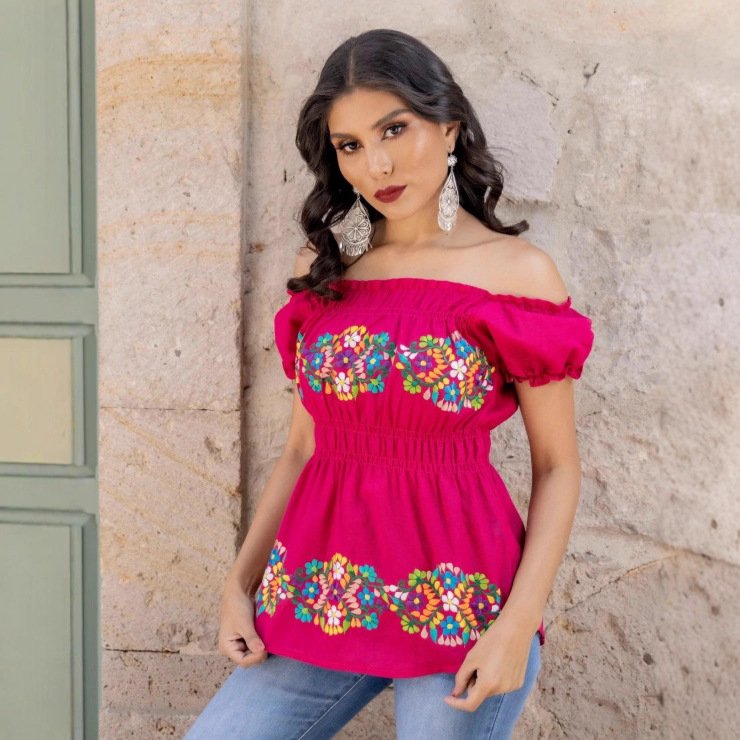 Free-Spirited Floral Tee for Women