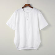 Loose-Fit Plus-Size Summer Suit Top