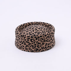 Leopard Hat Warm & Chic