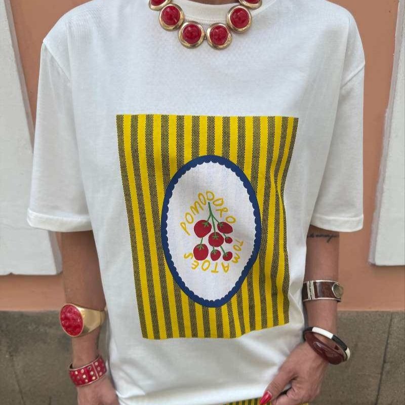 Stay Cool in Summer: Women's Cotton Printed Tee