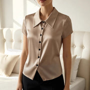 Effortless Chic Short-Sleeve Top for Women