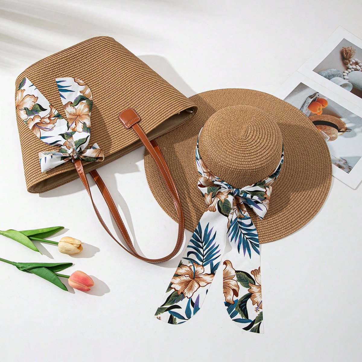 Sun Hat & Bag Set