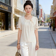 Elegant Summer Chiffon Tops for Women