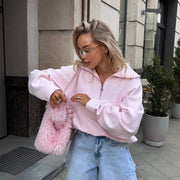 Cozy Autumn Long-Sleeve Top for Women