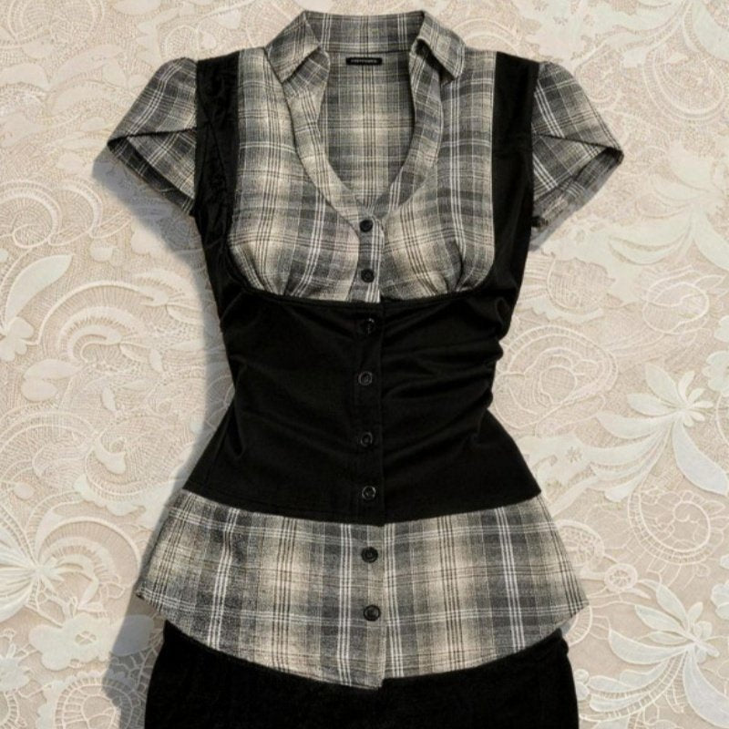 Retro Chic Top & Skirt
