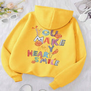 Smile with Every Wear: Graphic Hoodie for Women