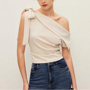 Off-the-Shoulder Sleeveless Top for Women