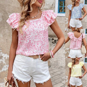 Stay Cool in Style with Floral Short Sleeve Tops