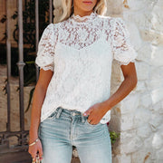 Lace Slim-Fit Top for Women