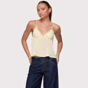 Customizable Ruffled Chiffon Top for Women