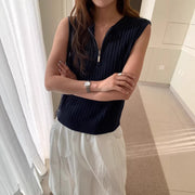Women's Fashionable Ribbed Vest