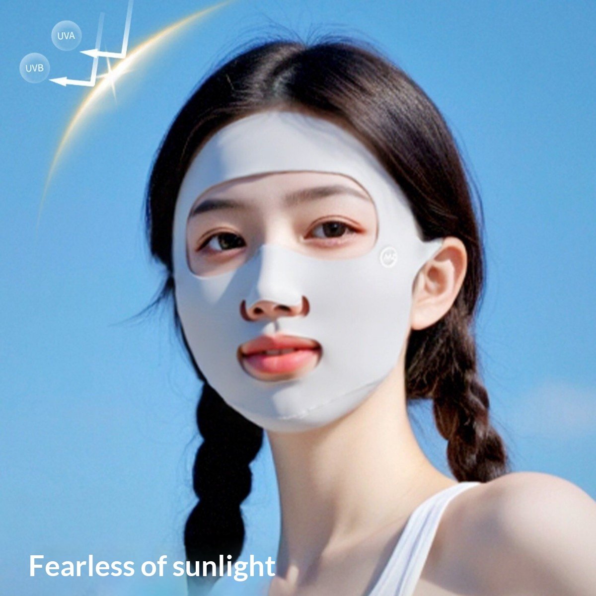 Summer Sun Protection Face Mask for Women