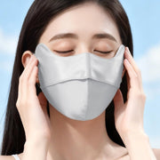 Protect Your Skin with Style: UV-Blocking Silk Face Mask