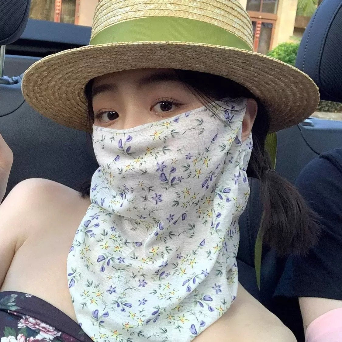 Sun Protection Face Mask for Women - Ultraviolet Shield
