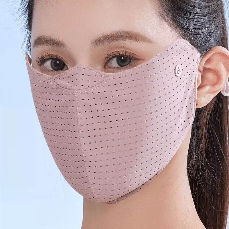 Ice Silk Sun Protection Face Mask