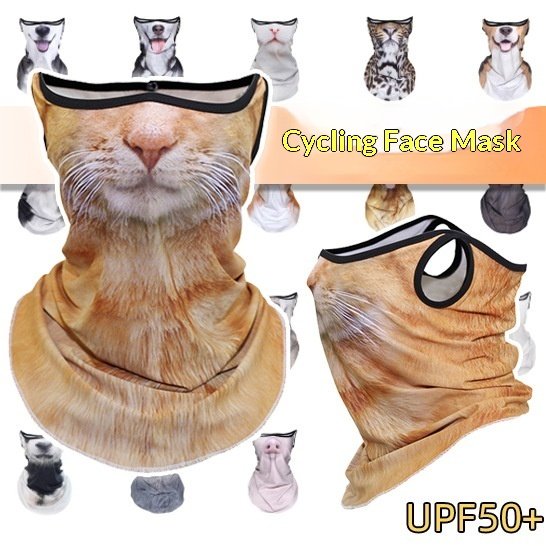 Protect Your Face from the Sun with Colorful Masks
