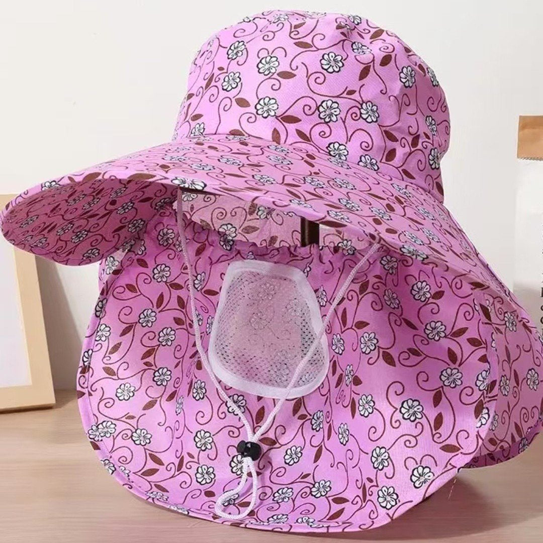 Multi-Functional Sun Protection Face Mask Sun Hat