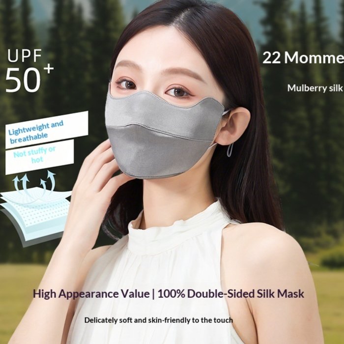 Protect Your Skin with Breathable Sun-Protective Face Mask