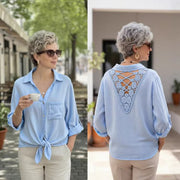 Casual V-neck Shirt