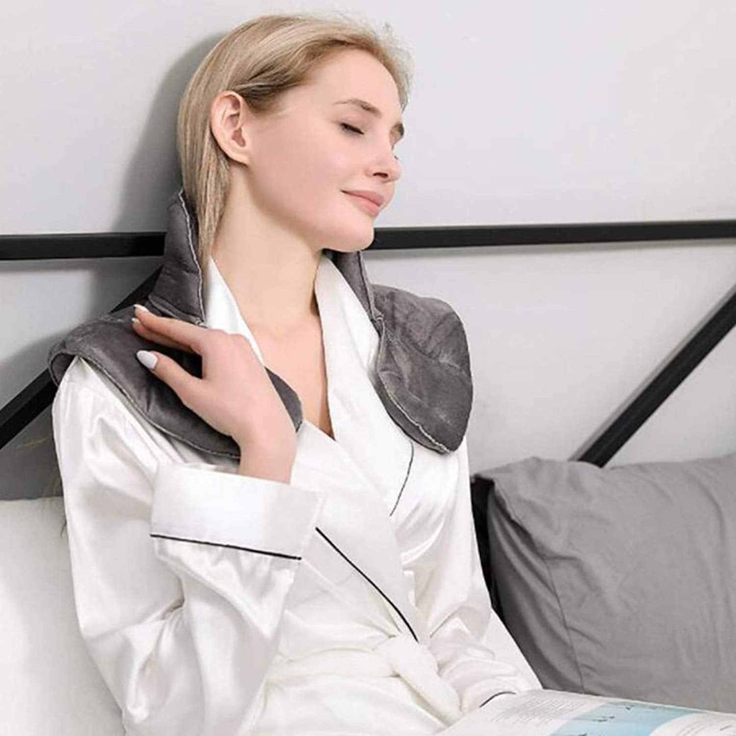 Relaxing Maifan Stone Heat Therapy Neck Pillow