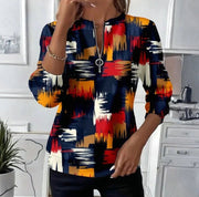 Elegant Casual Women's Half-Zip Hoodie
