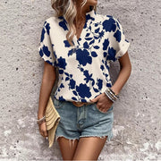 V-Neck Floral Top