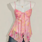 Floral Camisole for Women - Slim Fit, Sweet Style