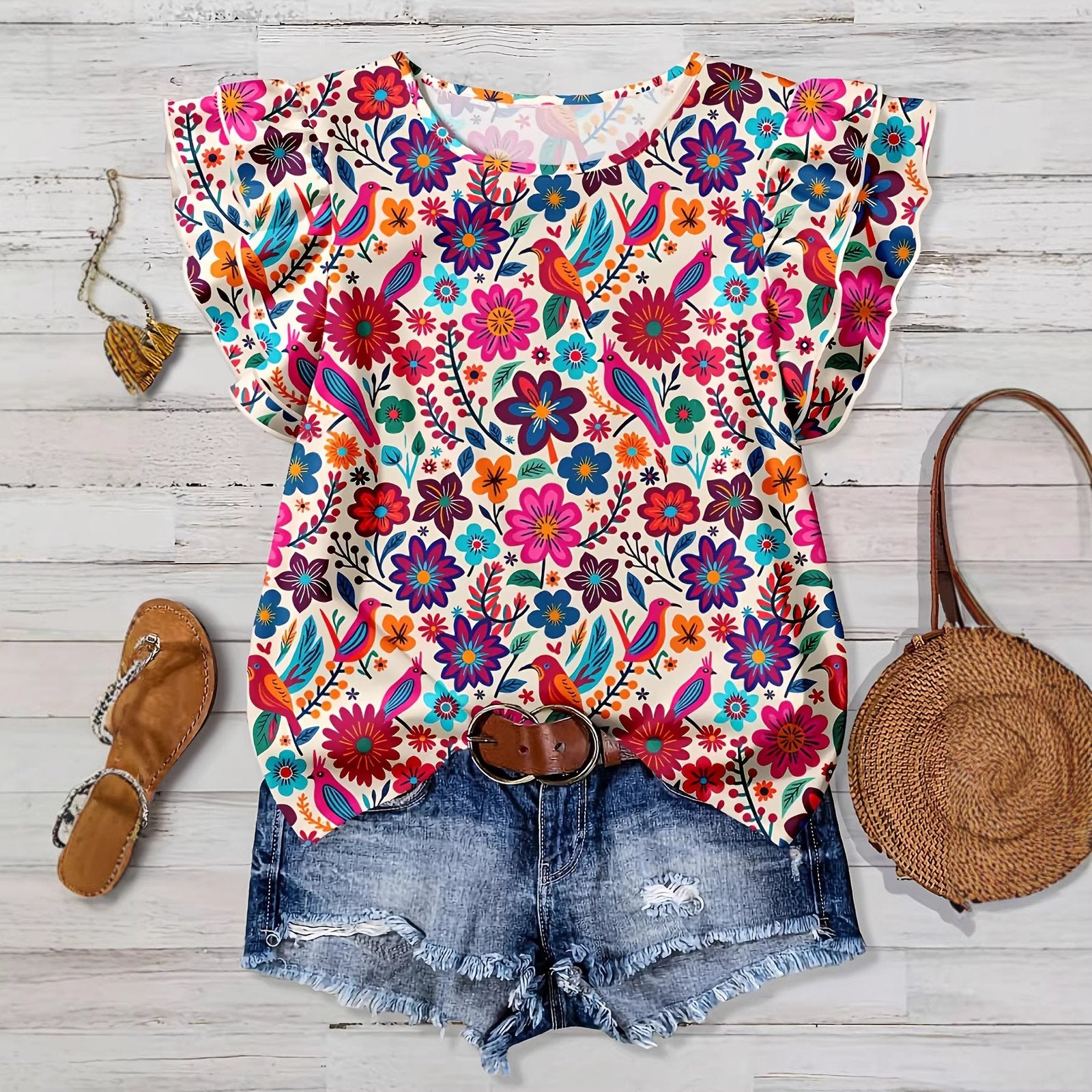 Floral Chic Top