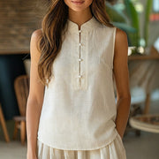 Sleeveless Chic Top