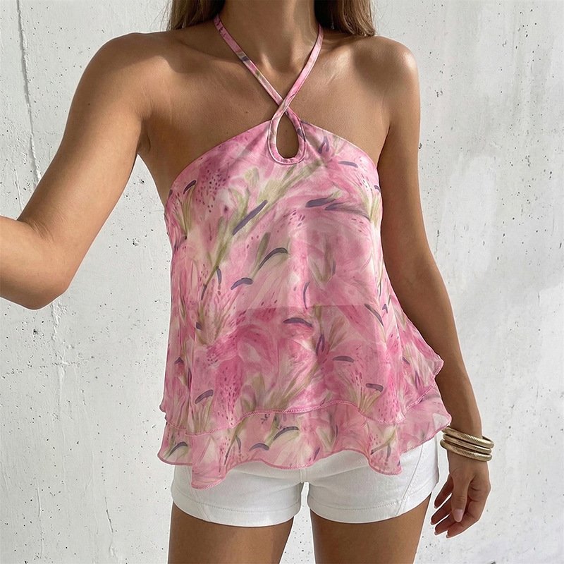 Halter Neck Summer Top