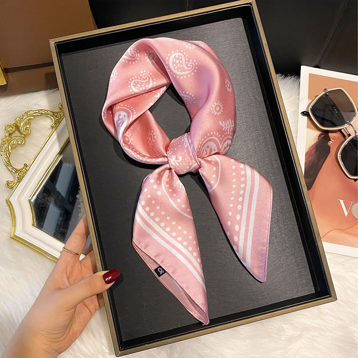 Luxurious Silk Scarf for Women - Affordable Chic Style