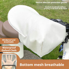 Protective Tram Sun Shield Handlebar Cover for Motorcycles