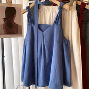 V-Neck Knotted Camisole for Women