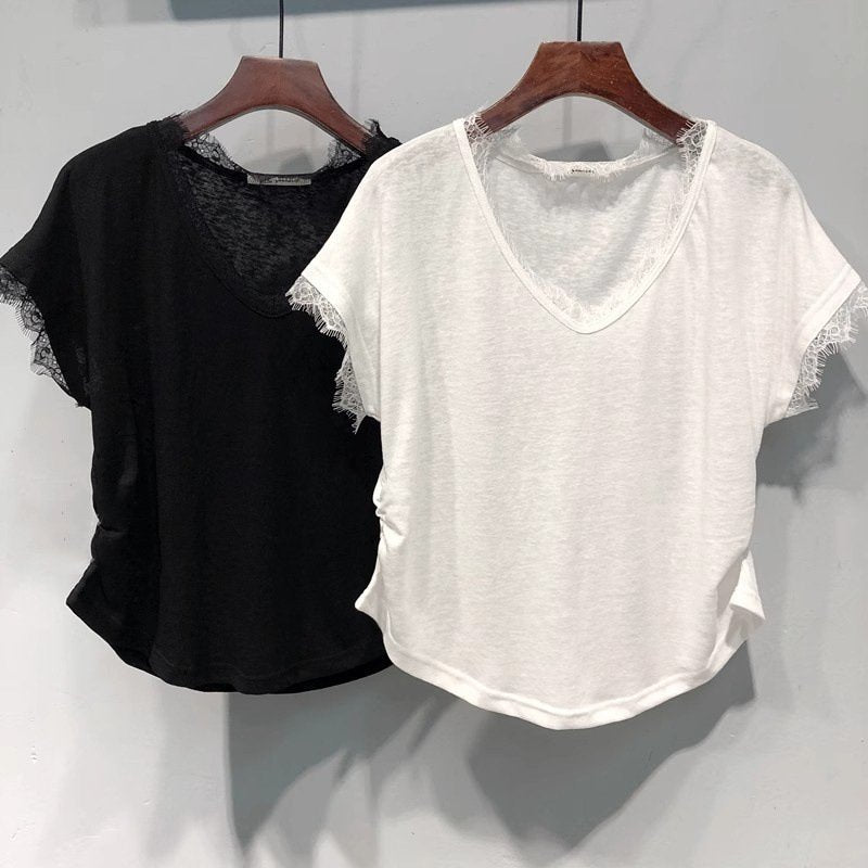 Loose Slimming Base Shirt for Women
