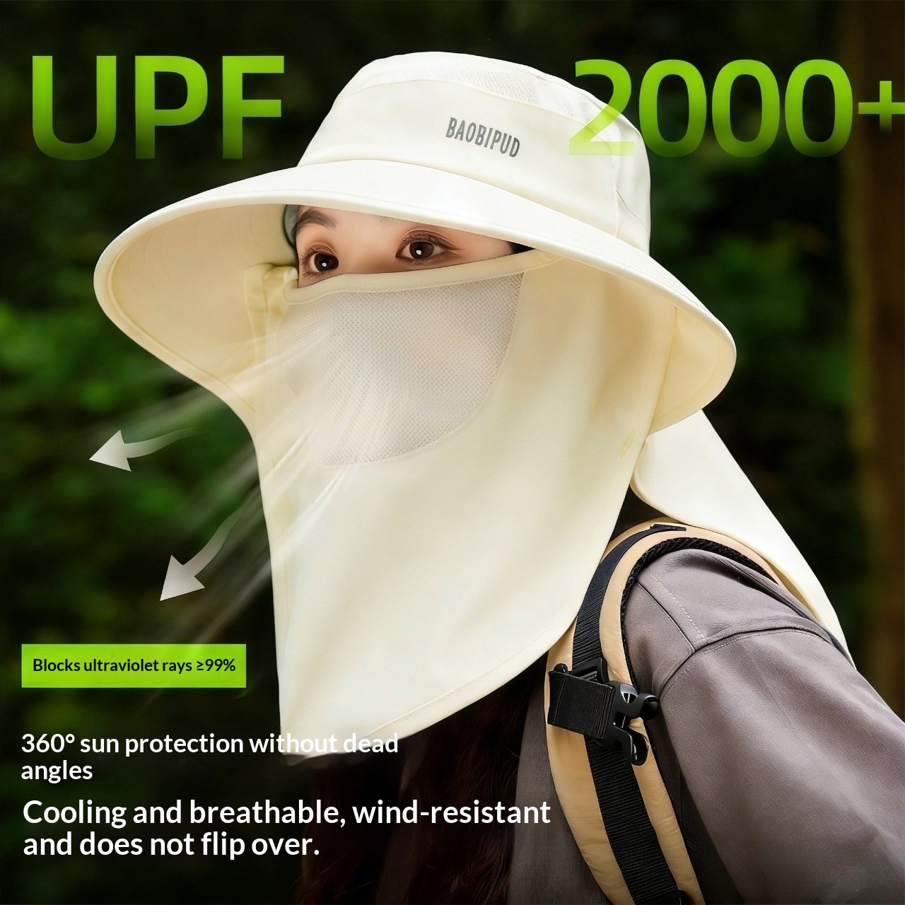 Stay Cool in Style with Wide-Brim Sun Hat